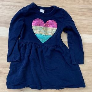 Carter's 2T blue heart dress